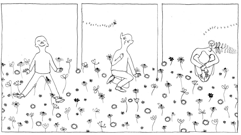 Les oreilles à vif