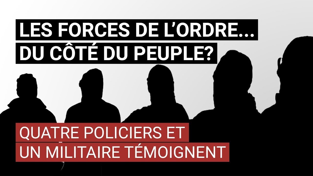 Dissidence dans les forces de l’ordre…