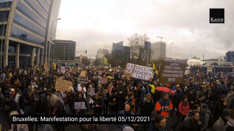Manifestation pour la liberté