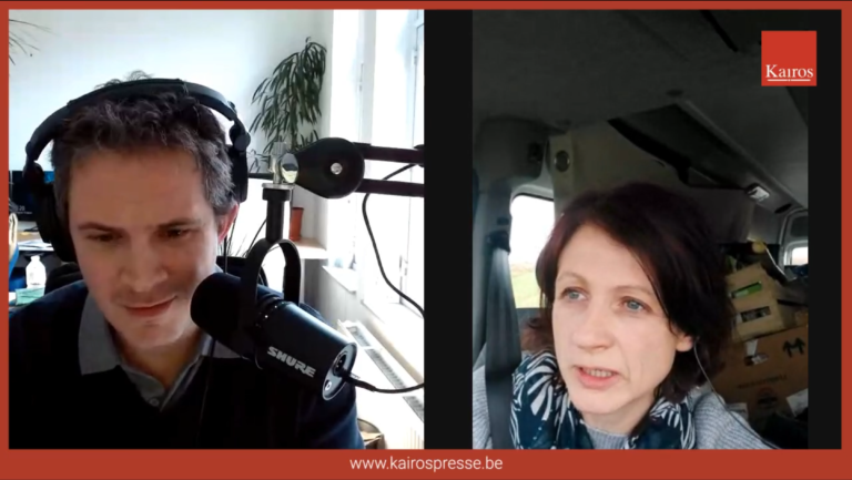 Interview de Marisa, porte-parole de CONVOY FRANCE, et Florian du convoi Rhône-Alpes