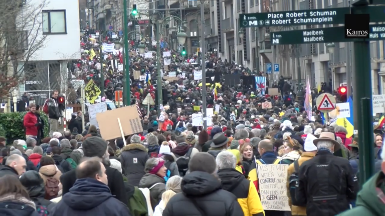 Résumé de la manifestation pour la liberté du 23 janvier 2022