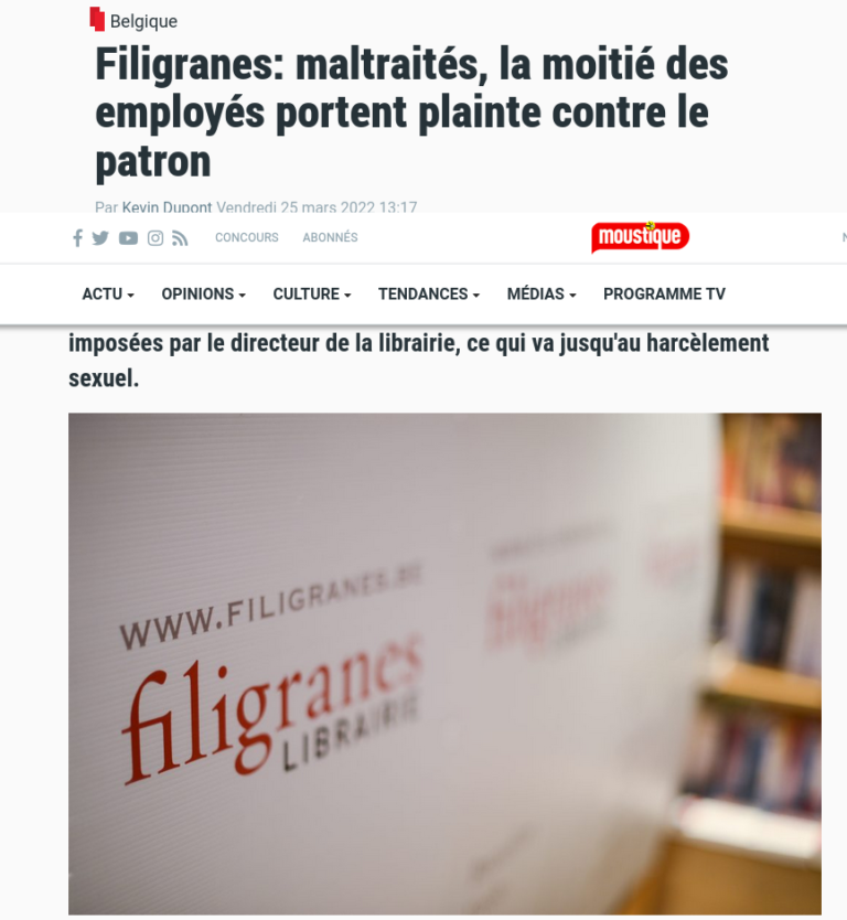 De zaak « Filigranes »: Kairos waarschuwde vier jaar geleden… de media trokken zich er niets van aan