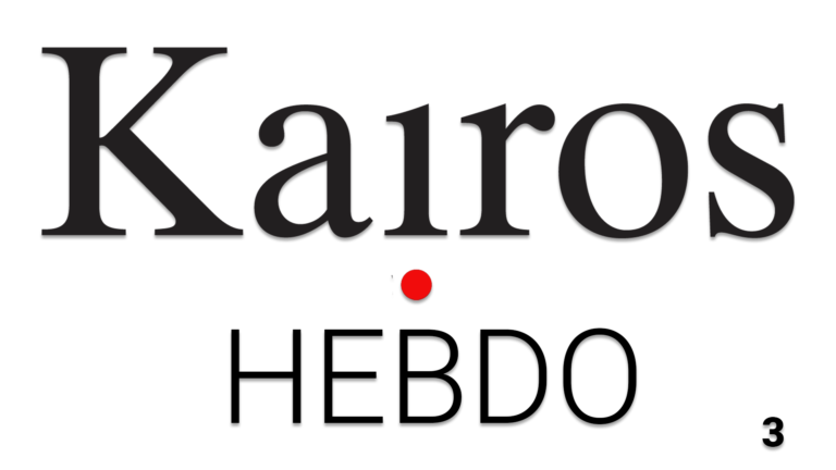 Kairos Hebdo 3