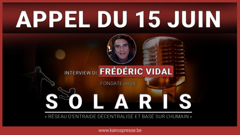 Interview de Frédéric VIDAL, fondateur de SOLARIS.