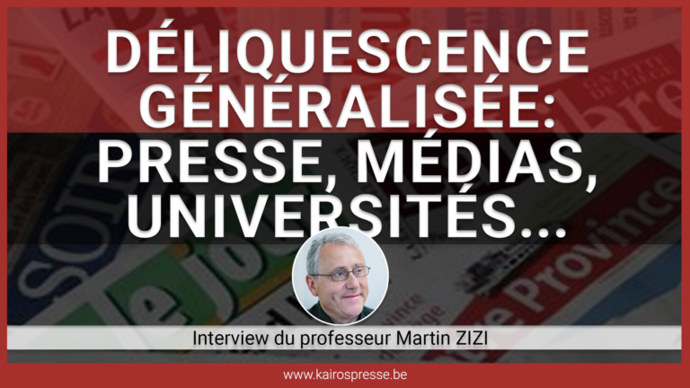 DÉLIQUESCENCE GÉNÉRALISÉE: PRESSE, MÉDIAS, UNIVERSITÉS
