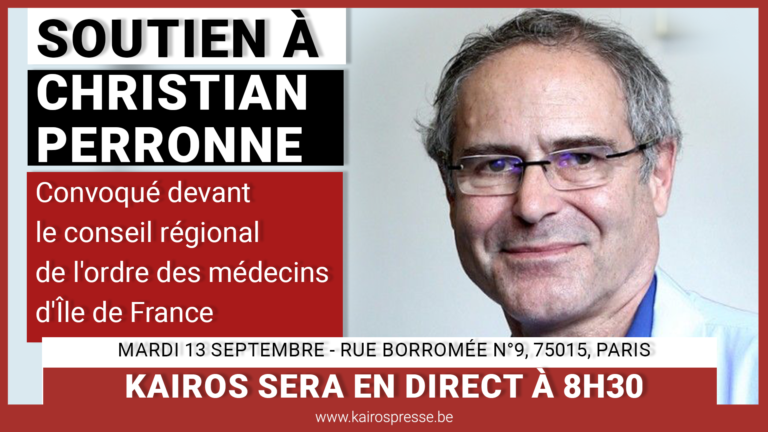 Soutien au Pr Christian PERRONNE