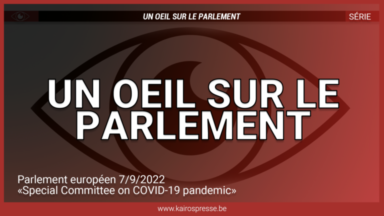 Un œil sur le parlement « Special Committee on COVID-19 pandemic »