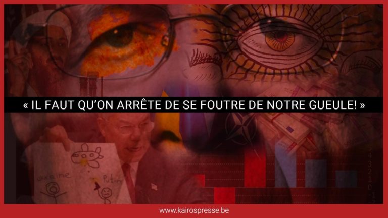 « Il faut qu’on arrête de se foutre de notre gueule! »