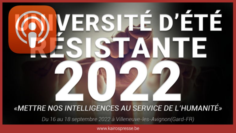 Université d’été résistante 2022