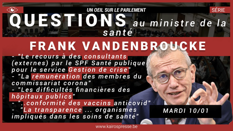 Un oeil sur le parlement – Questions au gouvernement sur la crise covid