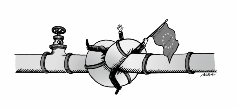 Ingevoerd gas: waarom zou je het eenvoudig en rationeel maken als je het ook ruïneus, anti-ecologisch en anti-sociaal kunt maken?
