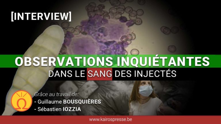 [INTERVIEW] Observations inquiétantes dans le sang des injectés