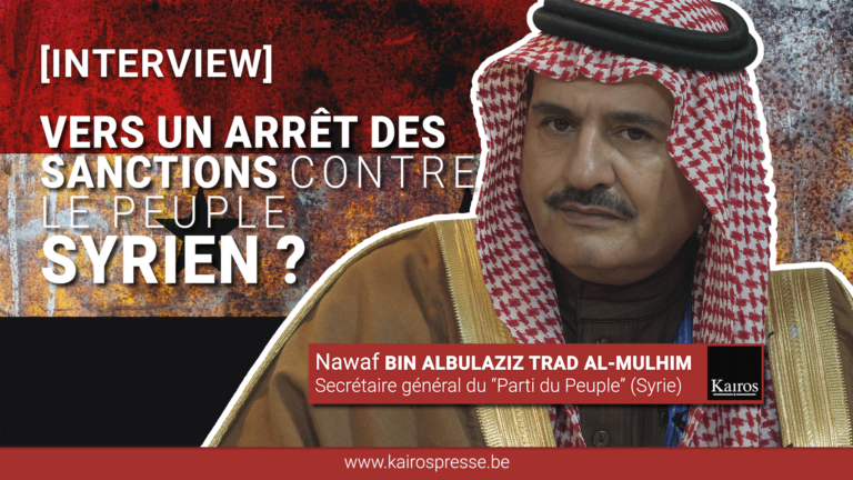 [INTERVIEW] Cheikh NAWAF: secrétaire général du Parti du Peuple (Syrien)