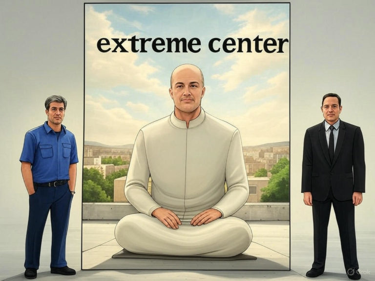 La fin du clivage gauche/droite ou l&rsquo;avènement de l&rsquo;extrême centre