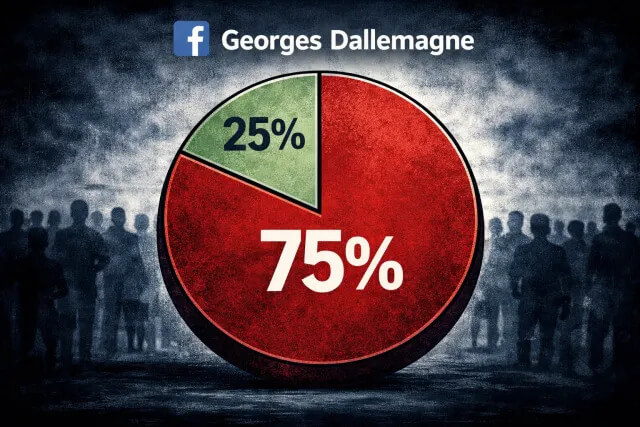 Censure d’un documentaire : 75% contre la censure de Georges Dallemagne.